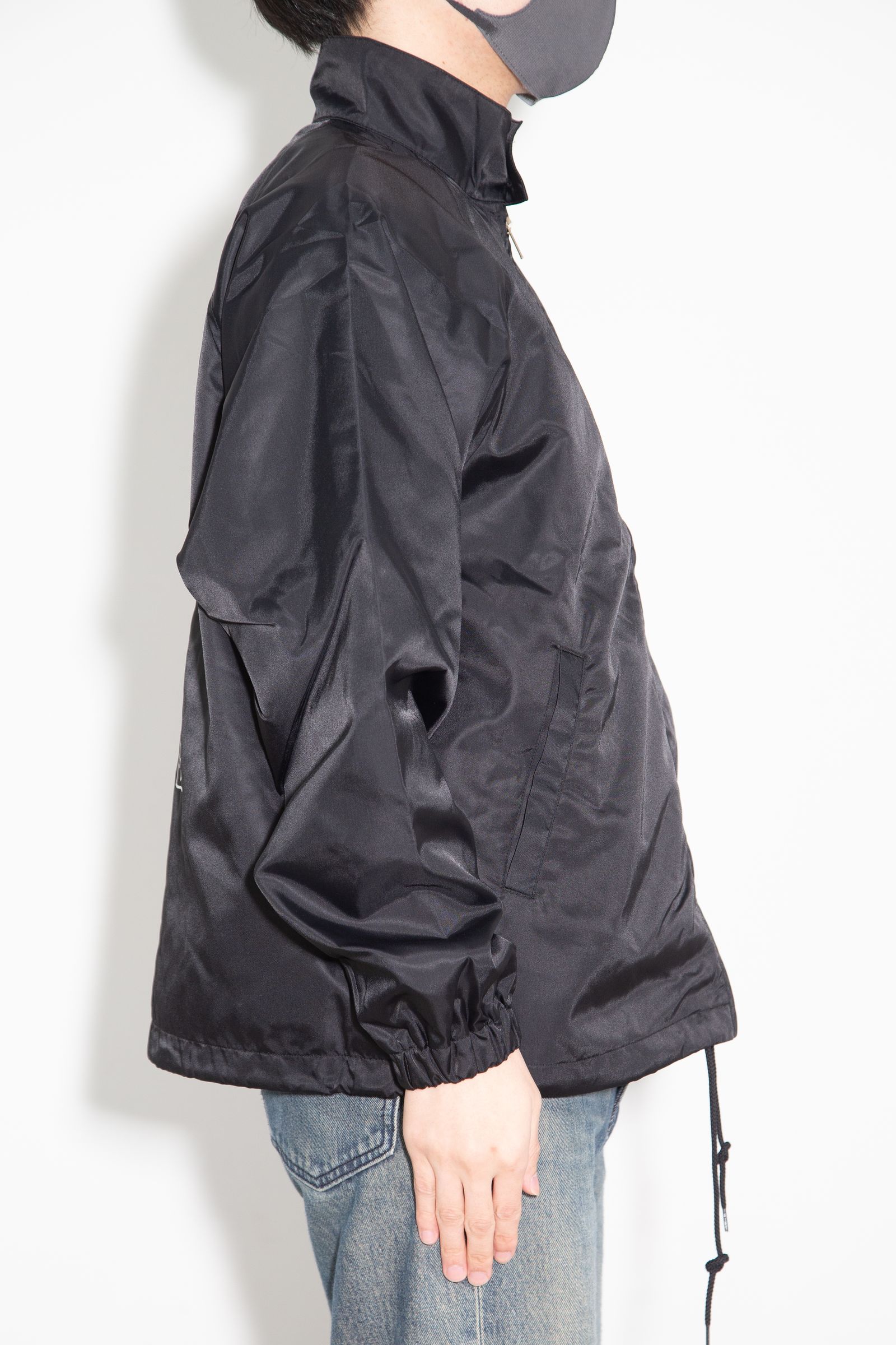 REVERB WOMAN スタンドカラージャケット / ブラック