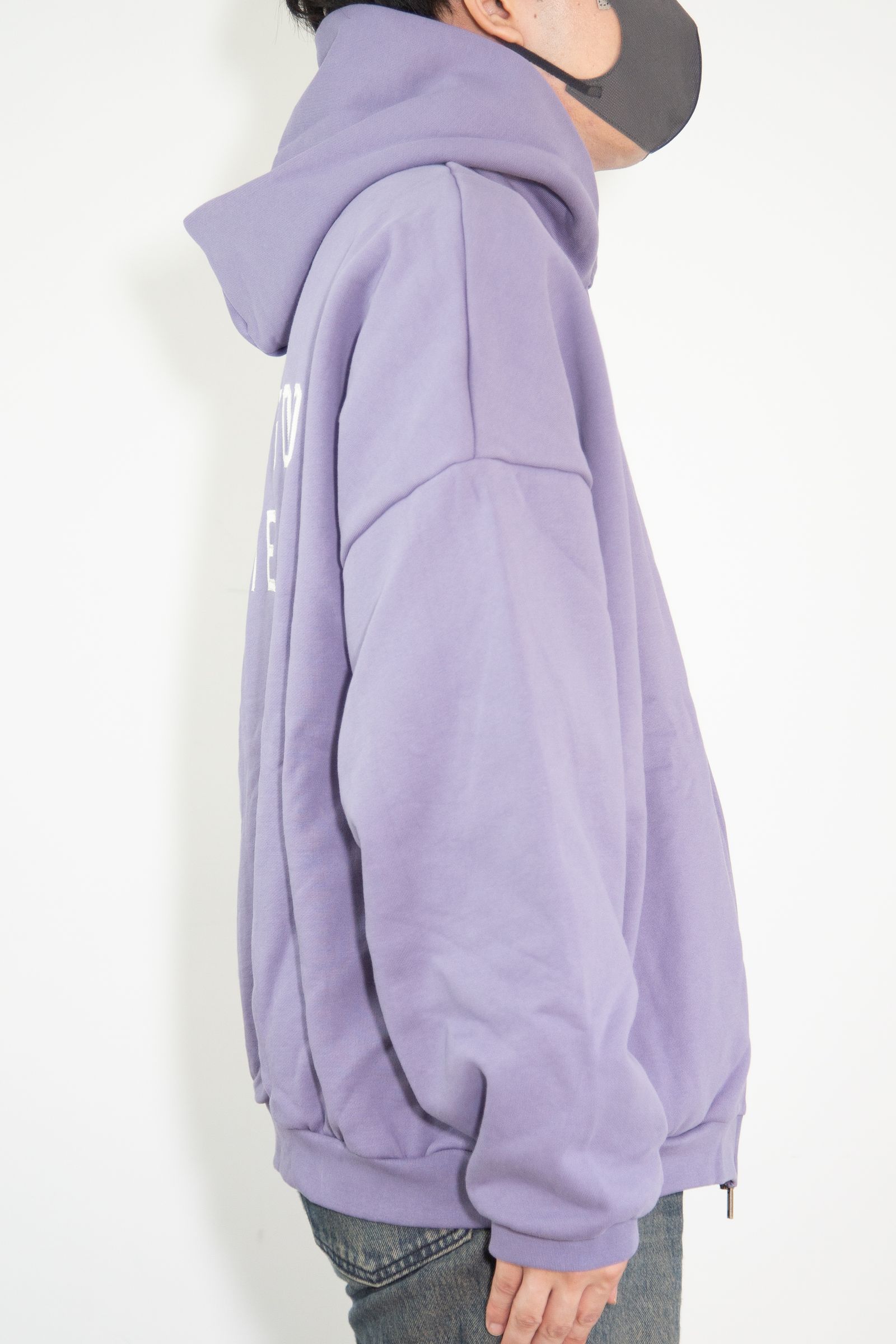 24FW HEAVY WEIGHT FULL ZIP HOODIE / ラベンダー