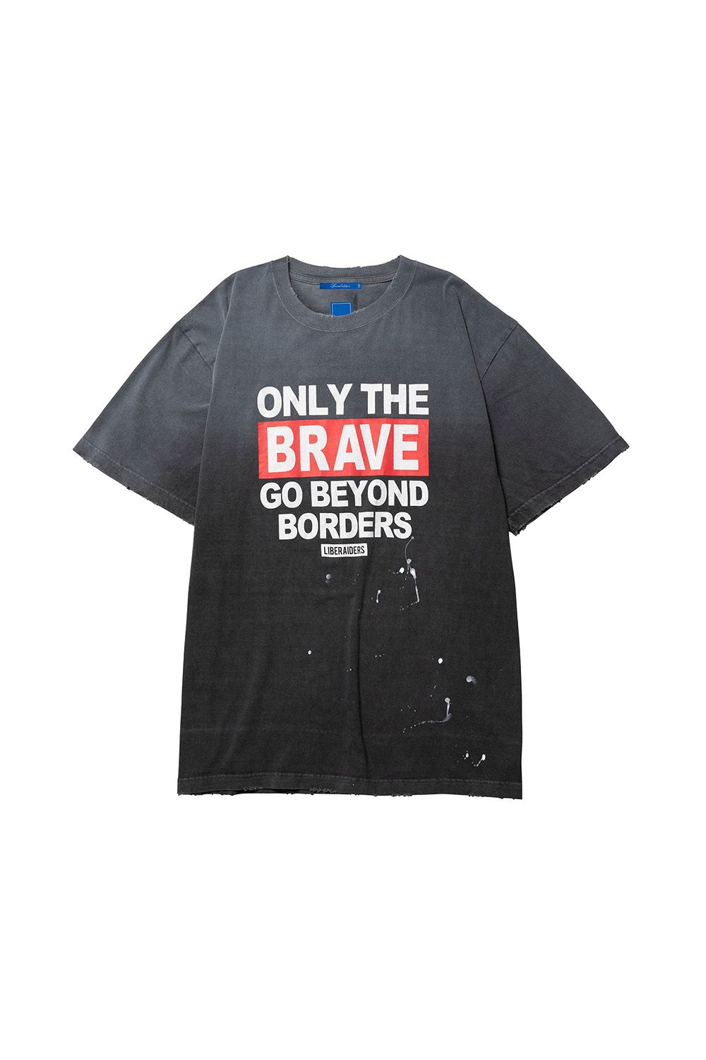 FADED BRAVE TEE / ブラック