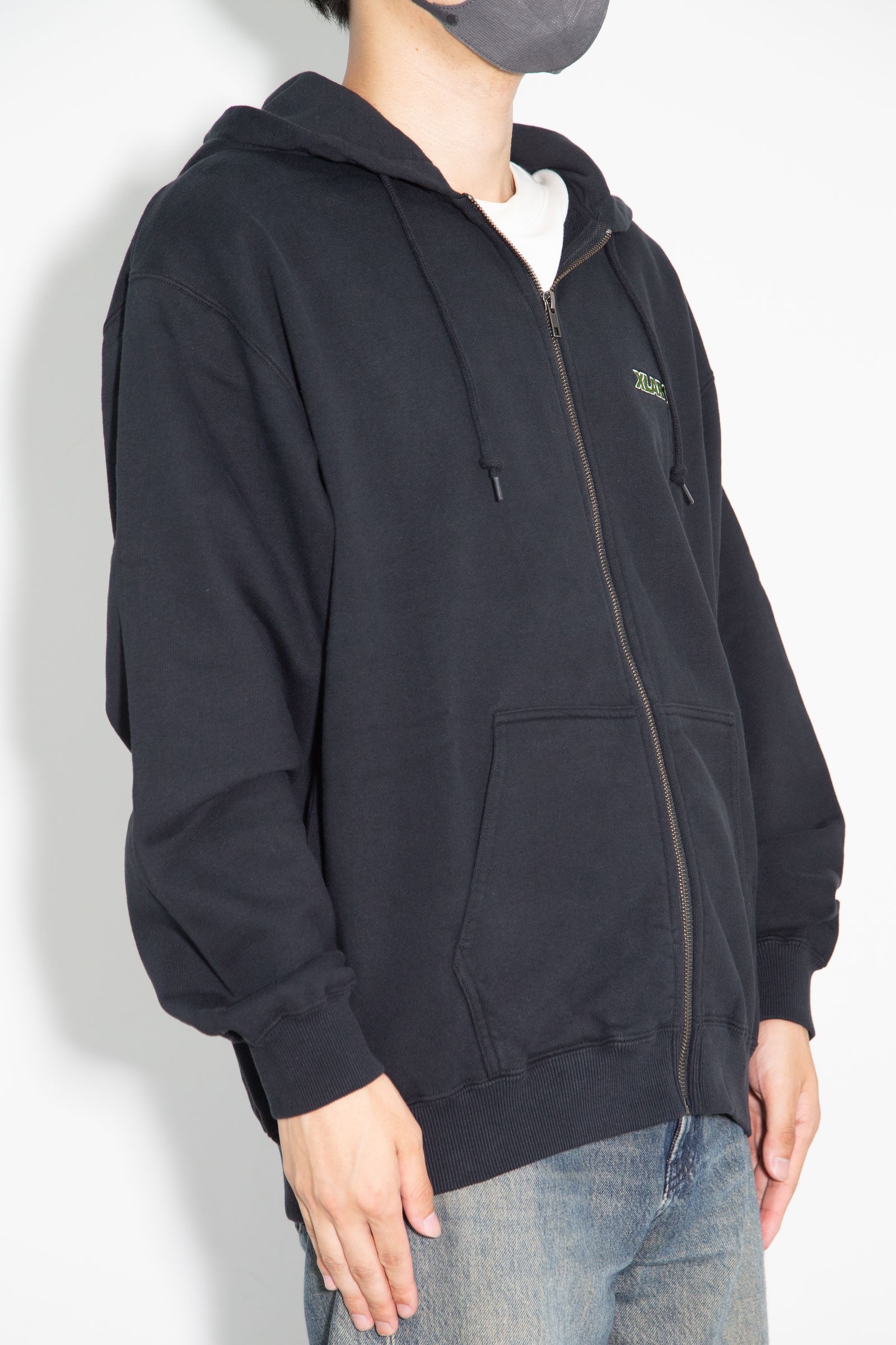 OLD OG ZIP HOODED SWEATSHIRT / ブラック