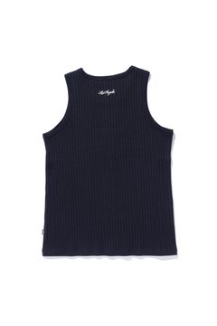 DROP NEEDLE RIB TANK TOP / ブラック