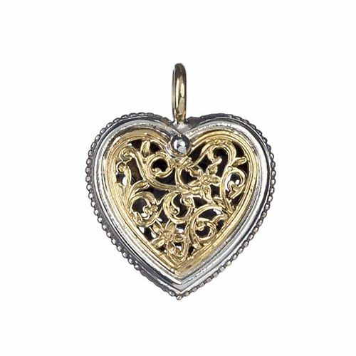 Garden Shadows Heart Pendant / GP037