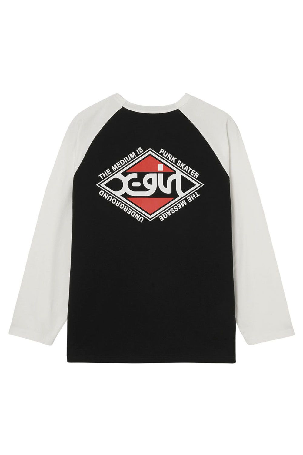 X-girl - RHOMBUS LOGO B/B BIG TEE / ブラック | Tempt