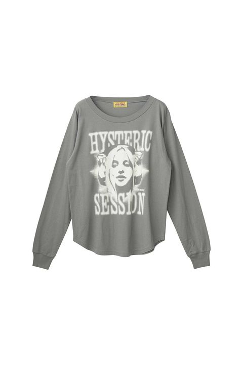 HYSTERIC SESSION Tシャツ / カーキ
