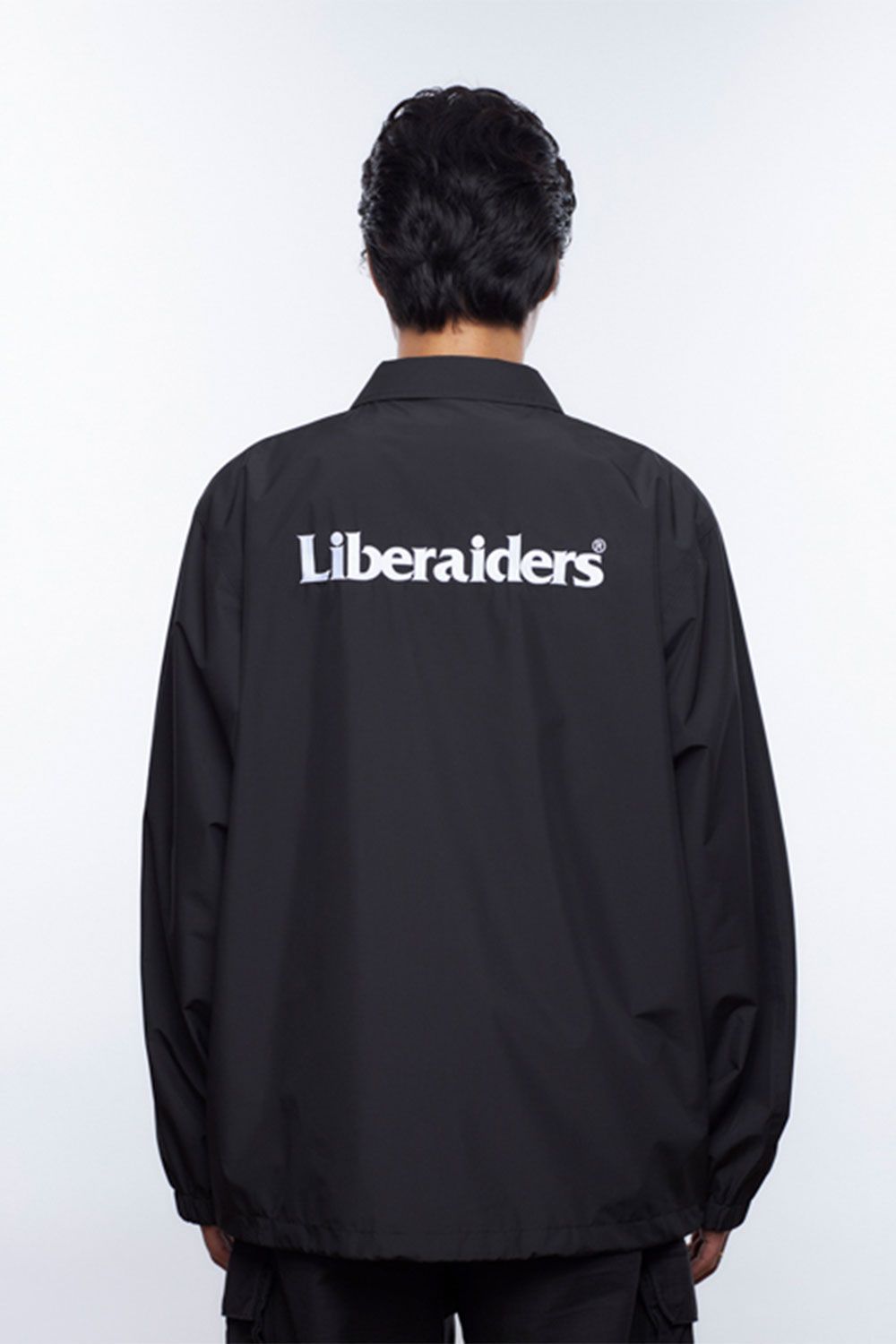 liberaiders - [ラスト1点 サイズM] OG LOGO COACH JACKET / ブラック