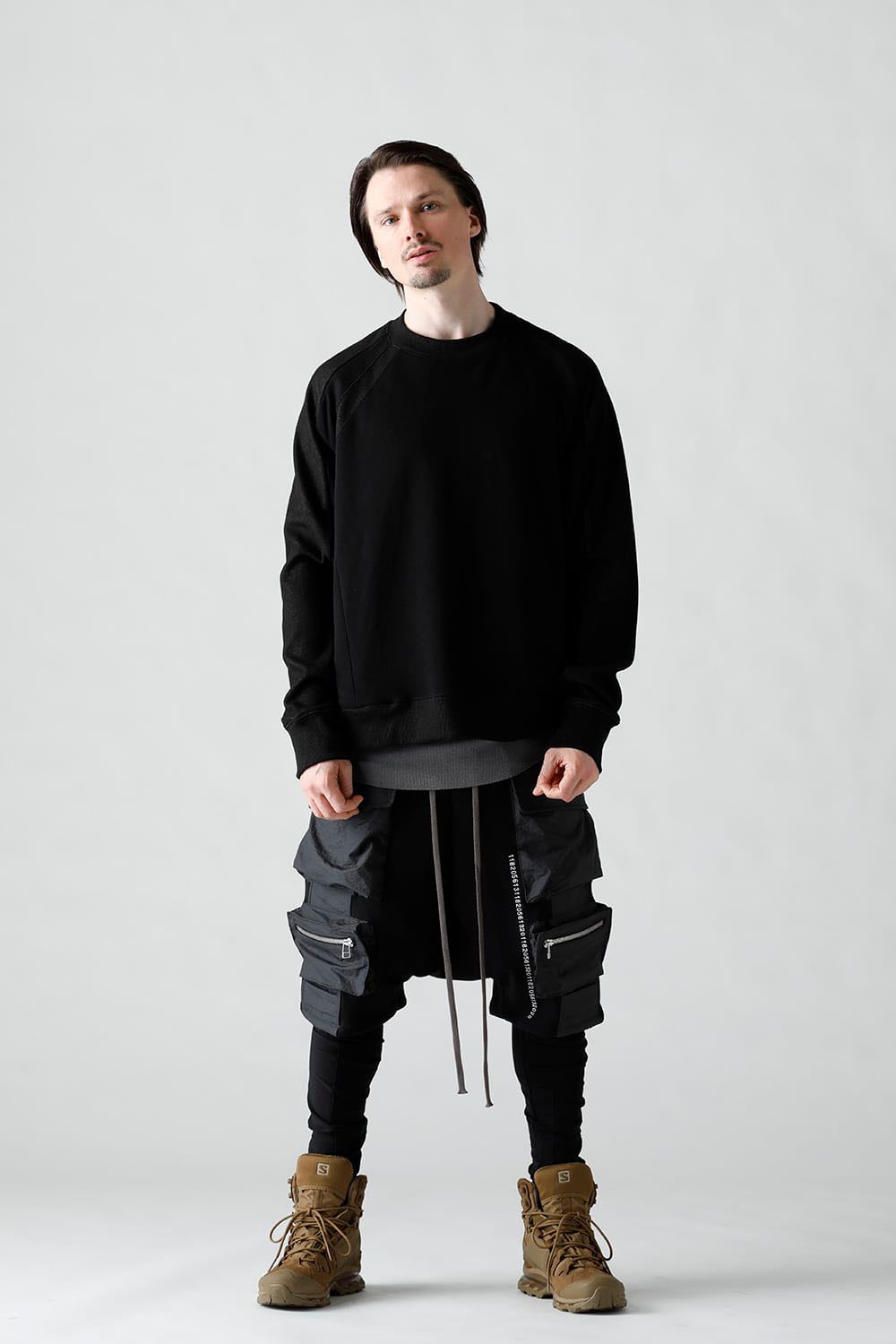 Bomber Heat Crew Neck Pullover / ブラック