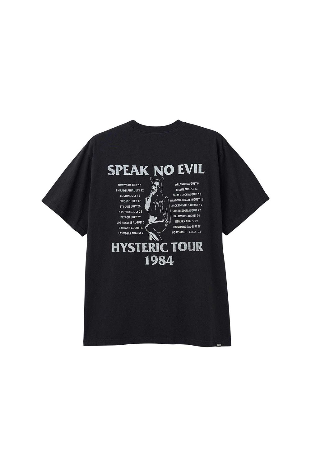 HG/HG TOUR 1984 Tシャツ / ブラック