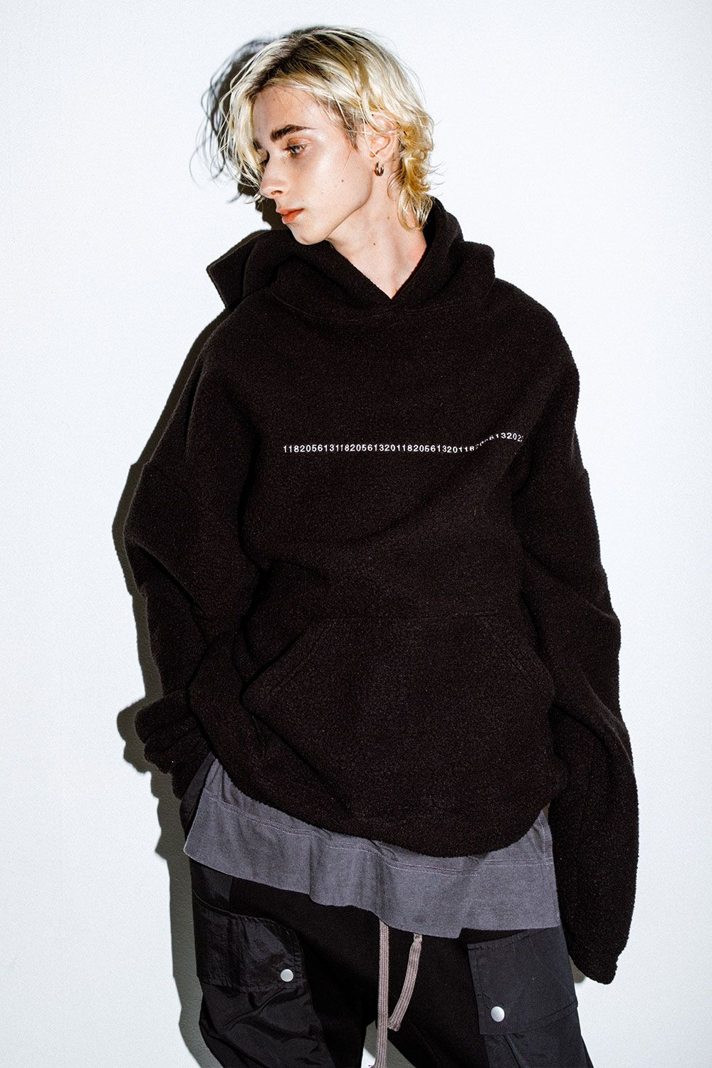 A.F ARTEFACT - Fleece Hoodie / ブラック | Tempt