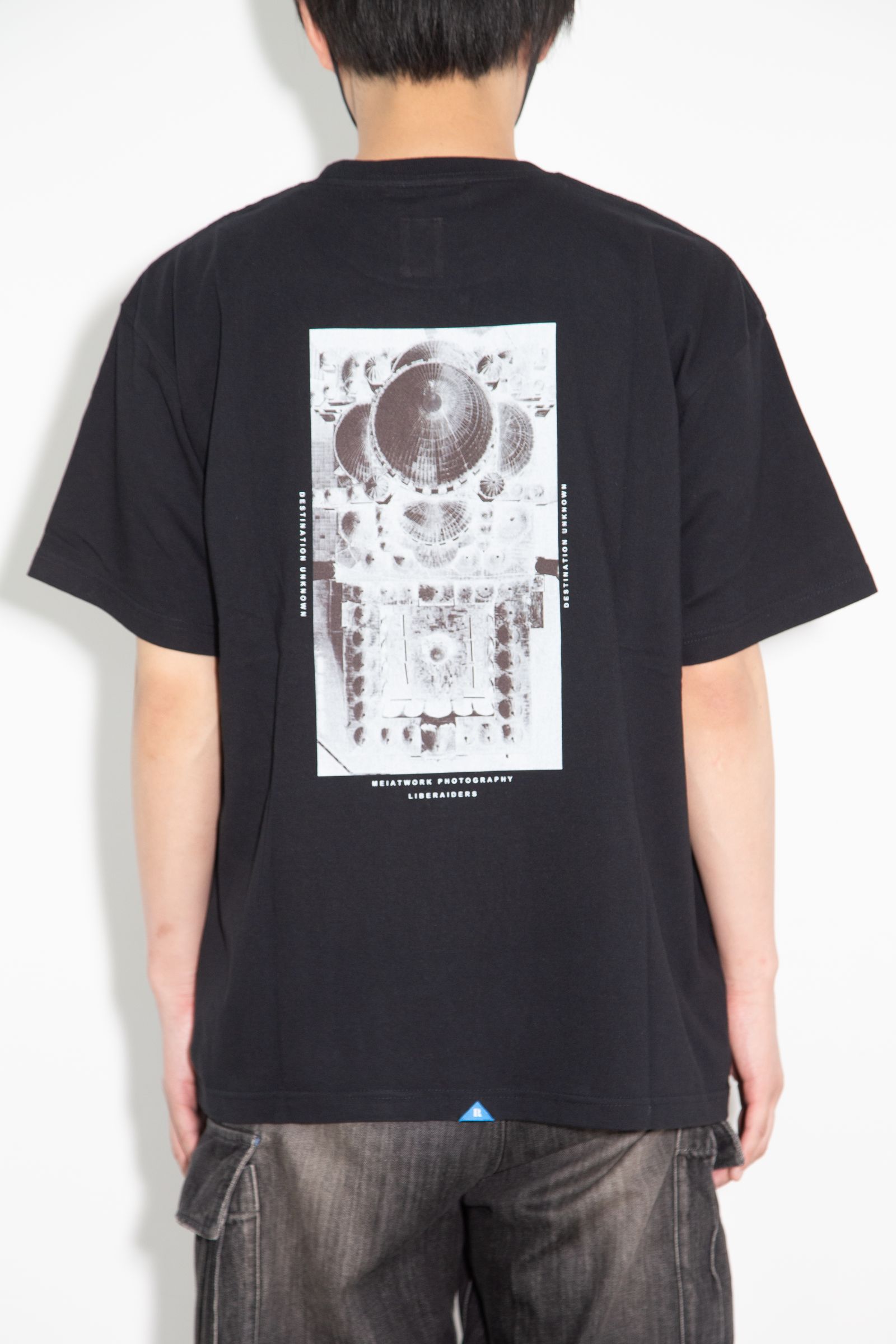 MAW AERIAL PHOTO TEE / ブラック