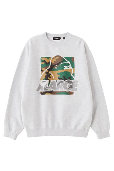 PATTERN OG CREWNECK SWEATSHIRT / アッシュ