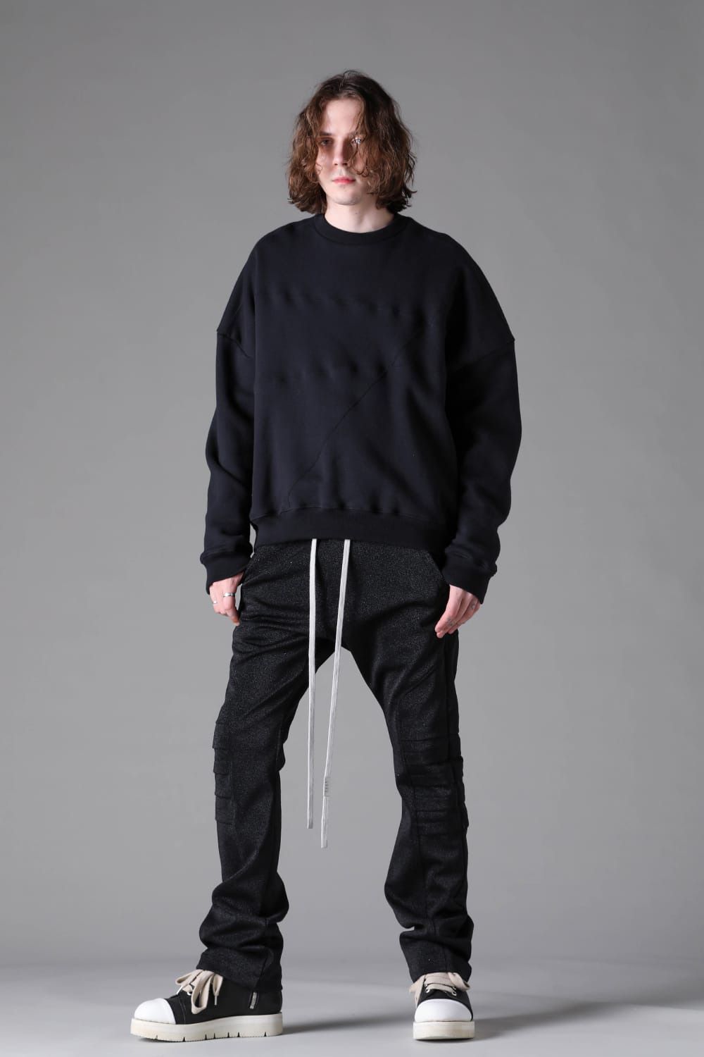 Panelled Oversized Pullover