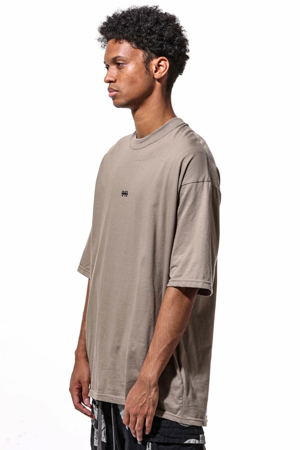 オーバーサイズプリントTシャツ / Type B Over Sized Print Tee / ブラック / ag-9070-2