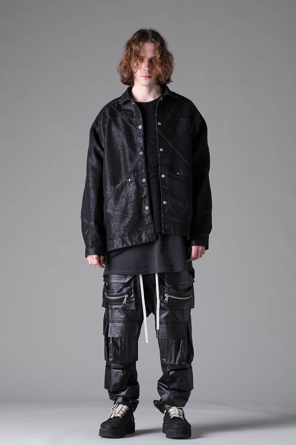 Randomly Panelled Denim Shirts