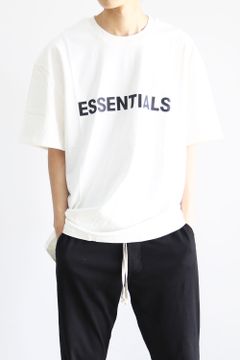 FRONT LOGO S/S TEE / ホワイト