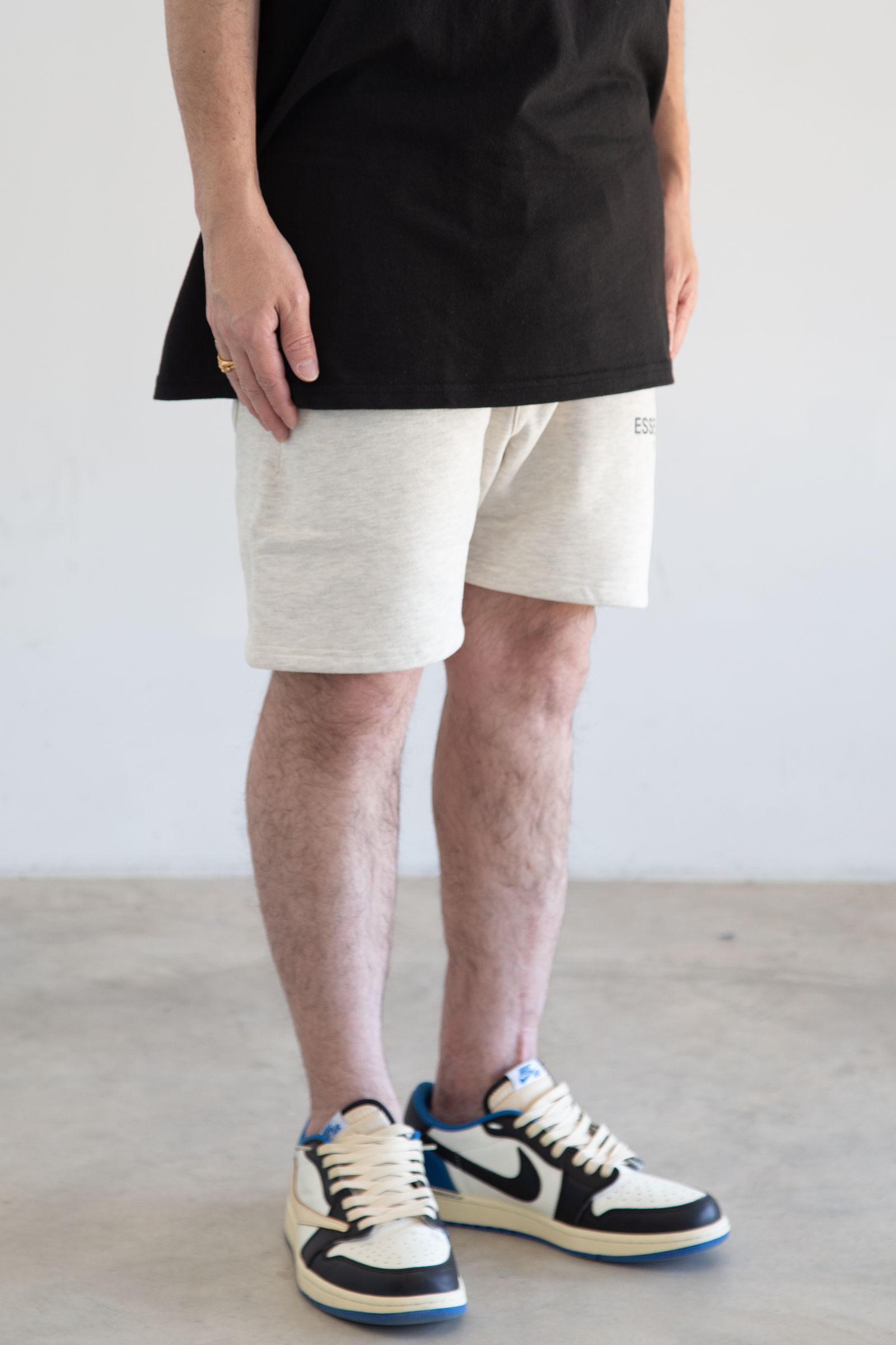 FOG ESSENTIALS - 21SS SWEAT SHORTS / クリーム | Tempt