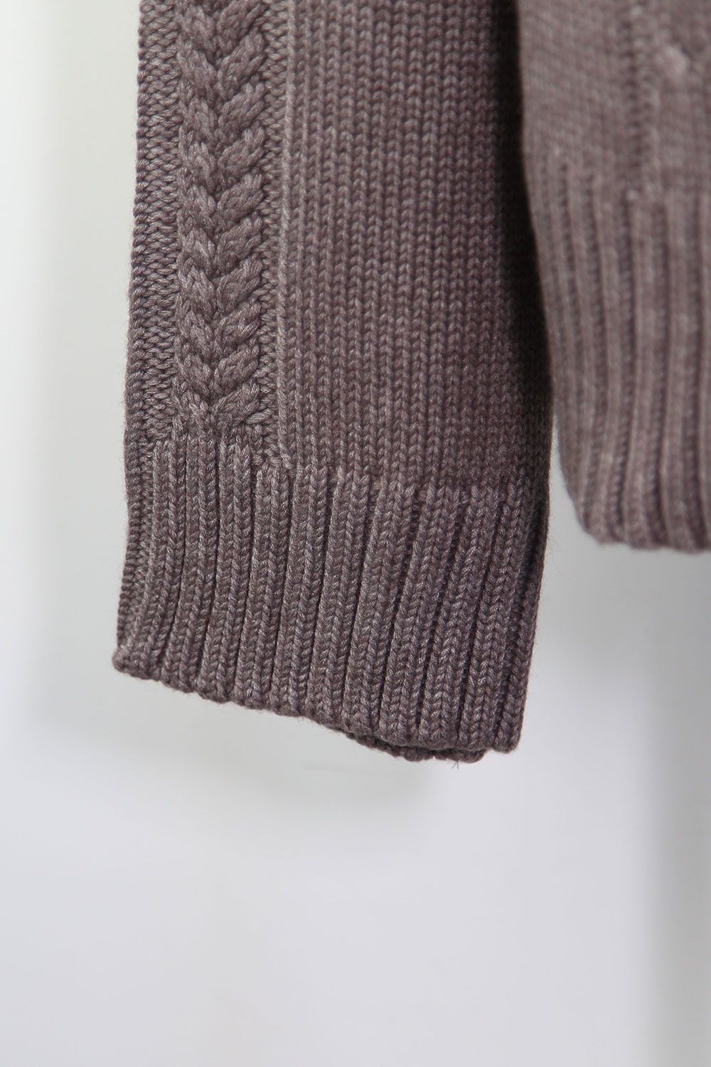 ローゲージニットプルオーバー / Low Gauge Knit Pullover / グレー