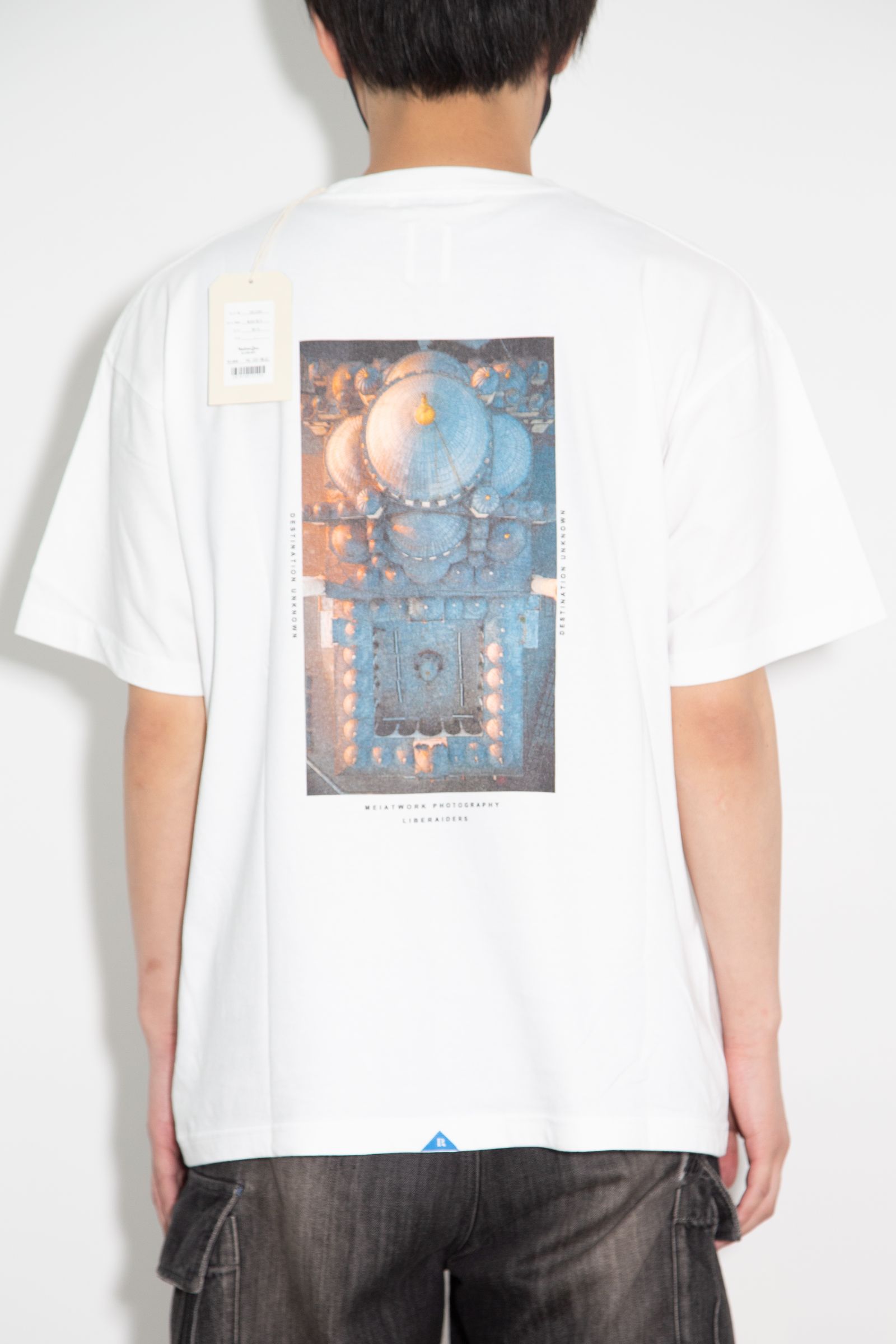 MAW AERIAL PHOTO TEE / ホワイト