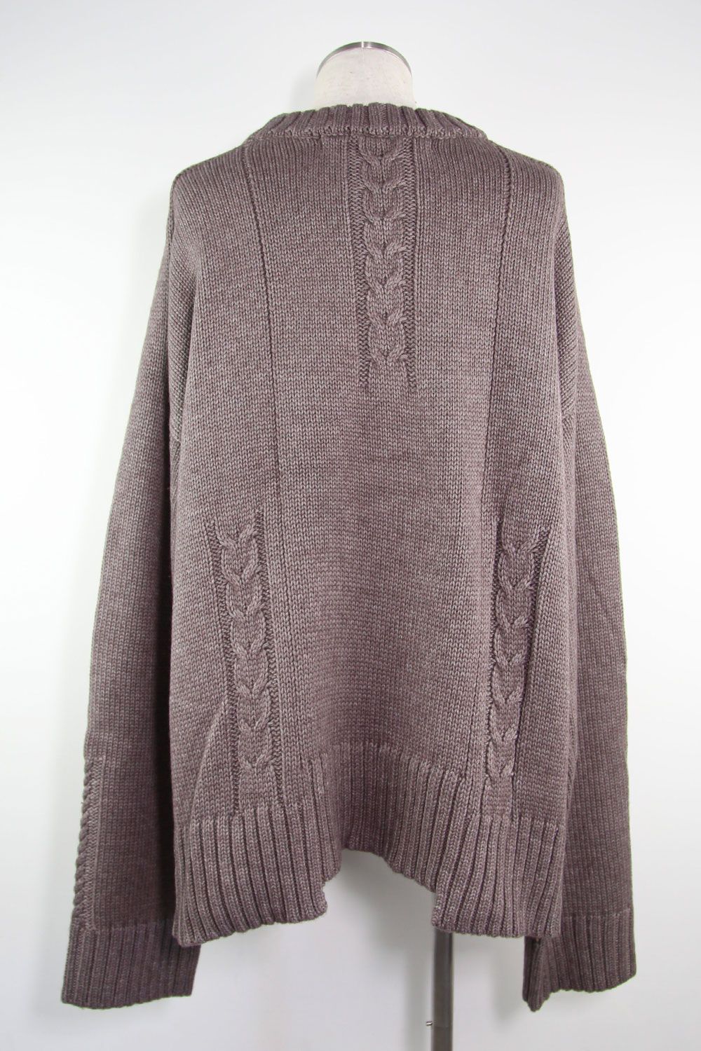 ローゲージニットプルオーバー / Low Gauge Knit Pullover / グレー