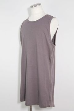 ロングタンクトップ / Long Tank Top / グレー / ag-6083-1