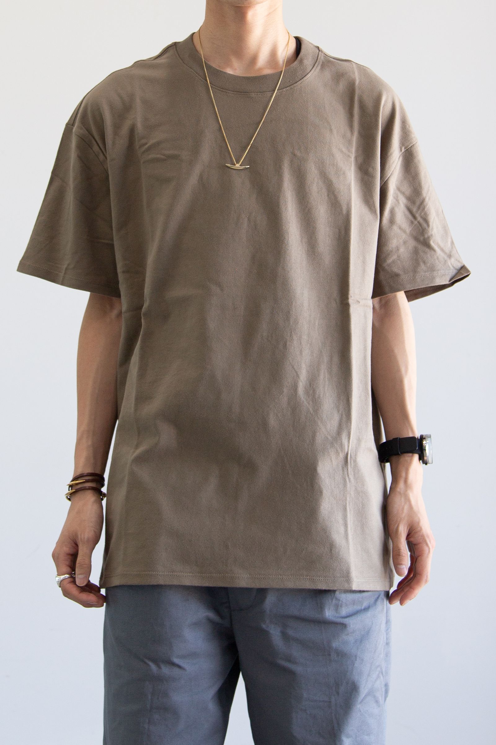 21SS BACK LOGO S/S TEE / トープ