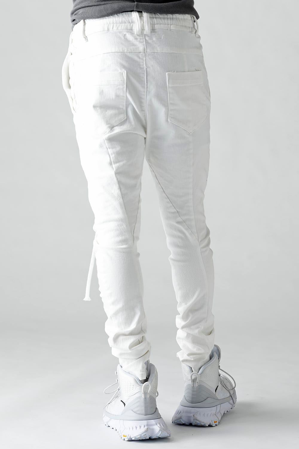 アナトミカルフィットロングパンツ / ANATOMICAL FITTED LONG PANTS / ホワイト / ag-1806-1