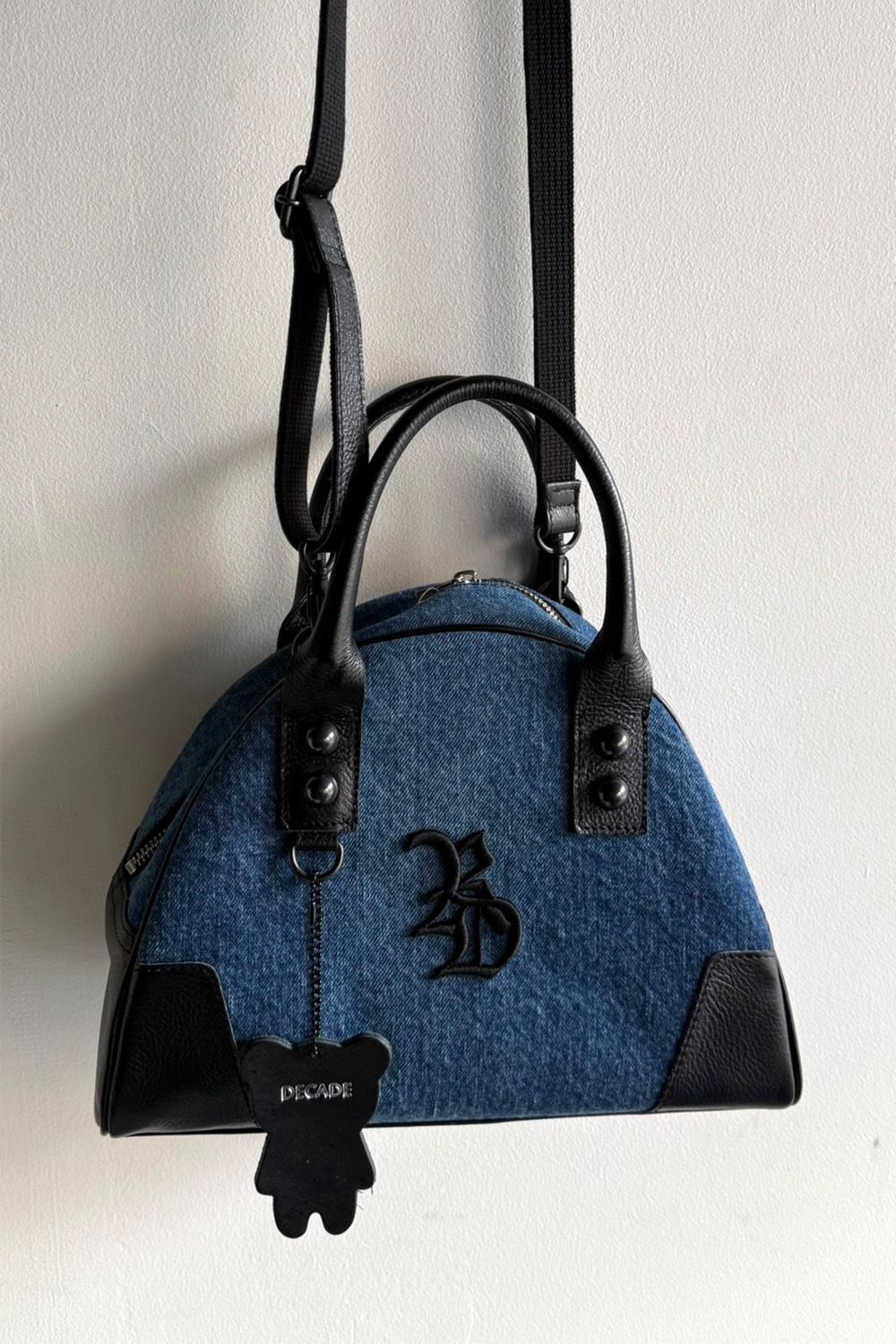 denimmini boston bag