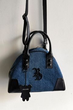 denimmini boston bag