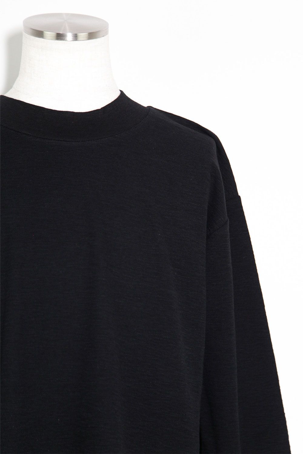 サーフニットリラックスフィットカットソー / Surf Knit Pullover / ブラック / ag-6082