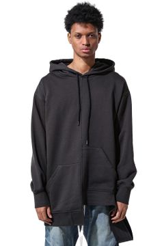 Asymmetry Sweat Hoodie / ダークグレー
