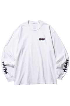 TRIBAL L/S TEE / ホワイト