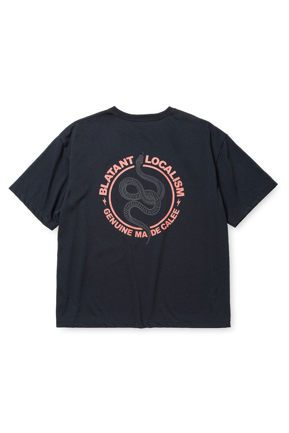 [ラスト1点 サイズXL] MULTI FUNCTION LOGO S/S TEE ＜SNAKE LOGO REFLECTOR＞ / ブラック