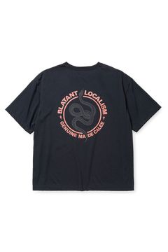 [ラスト1点 サイズXL] MULTI FUNCTION LOGO S/S TEE ＜SNAKE LOGO REFLECTOR＞ / ブラック