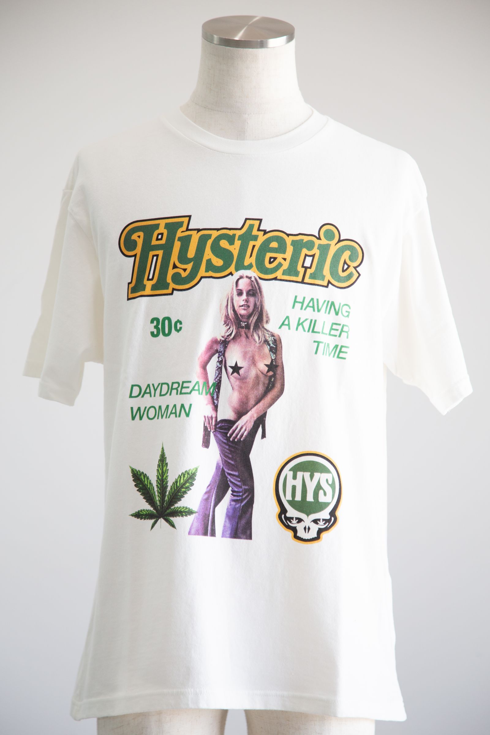 HYSTERIC GLAMOUR - DAYDREAM WOMAN Tシャツ / ホワイト | Tempt