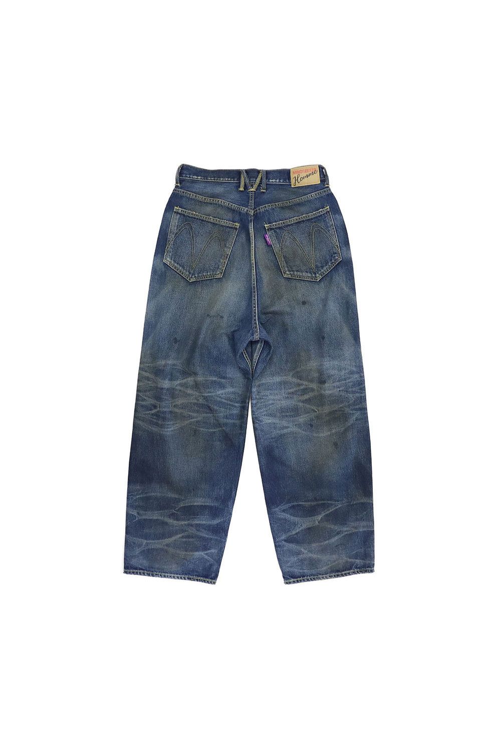 mindseeker - 40's Vintage Damage Buggy Denim Jeans / ブルー | Tempt