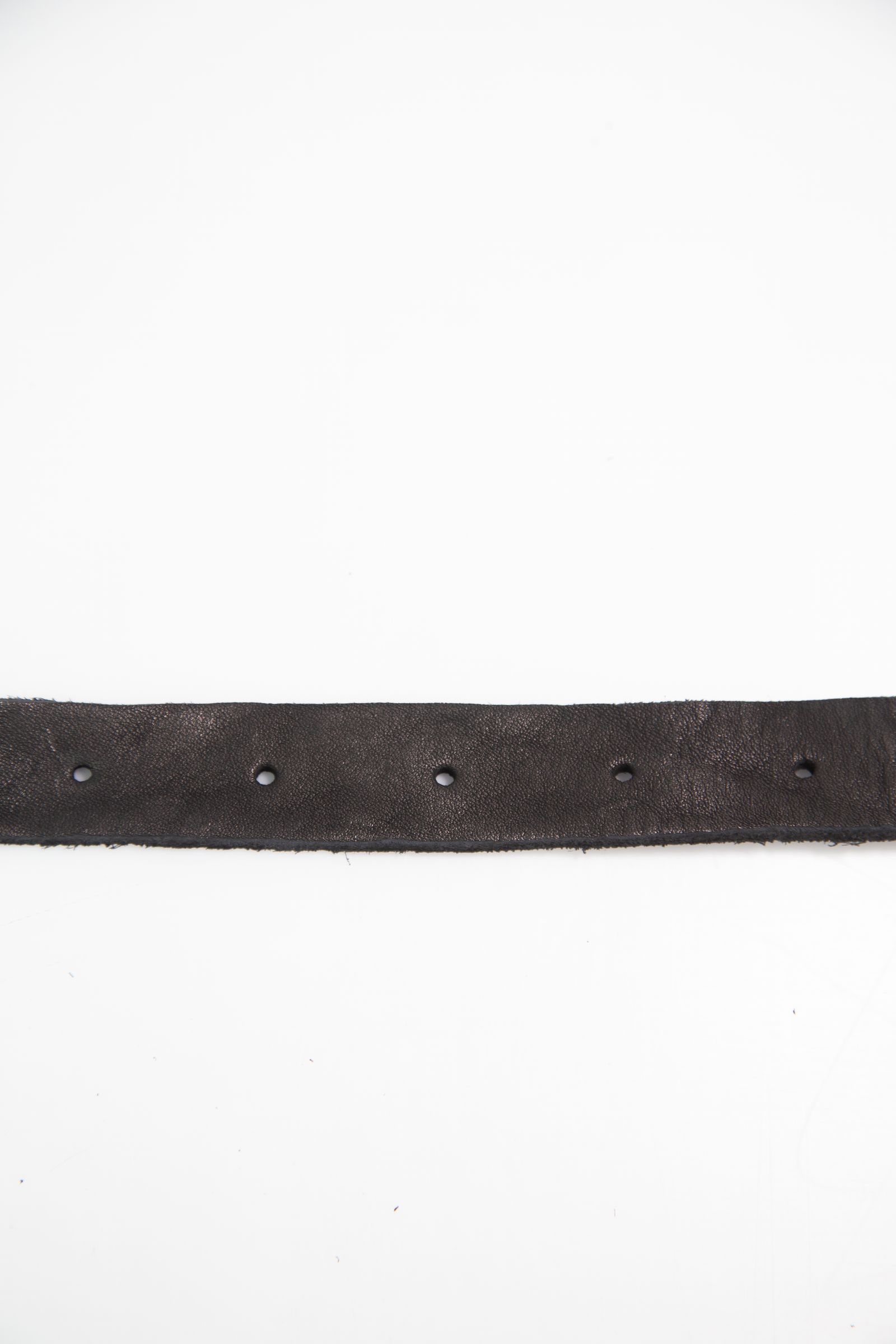 JP SHOULDER GARMENT-DYED ROLLER-BUCKLE BELT【25mm】  / ブラック