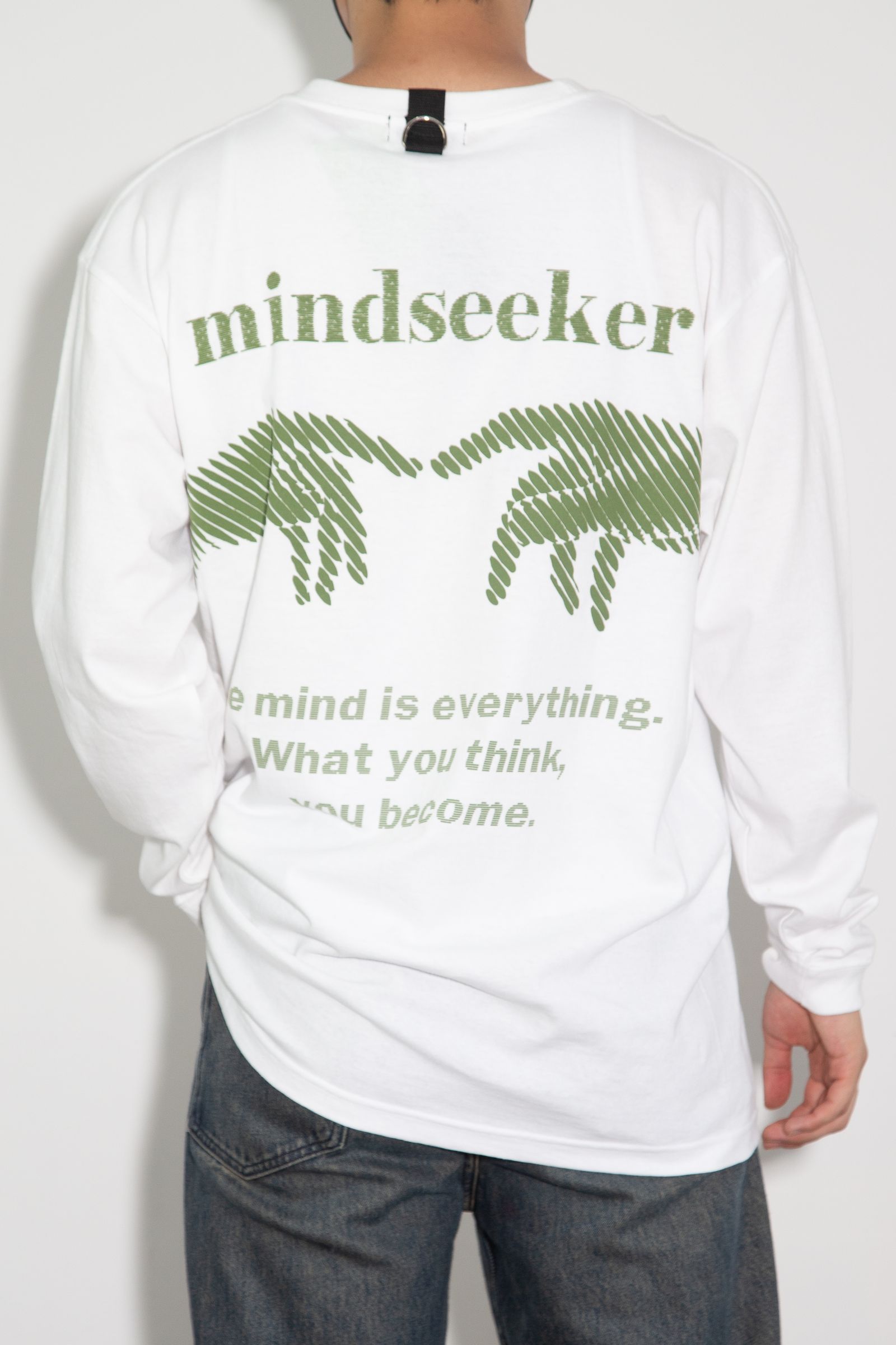 Massage L/S Tee / ホワイト