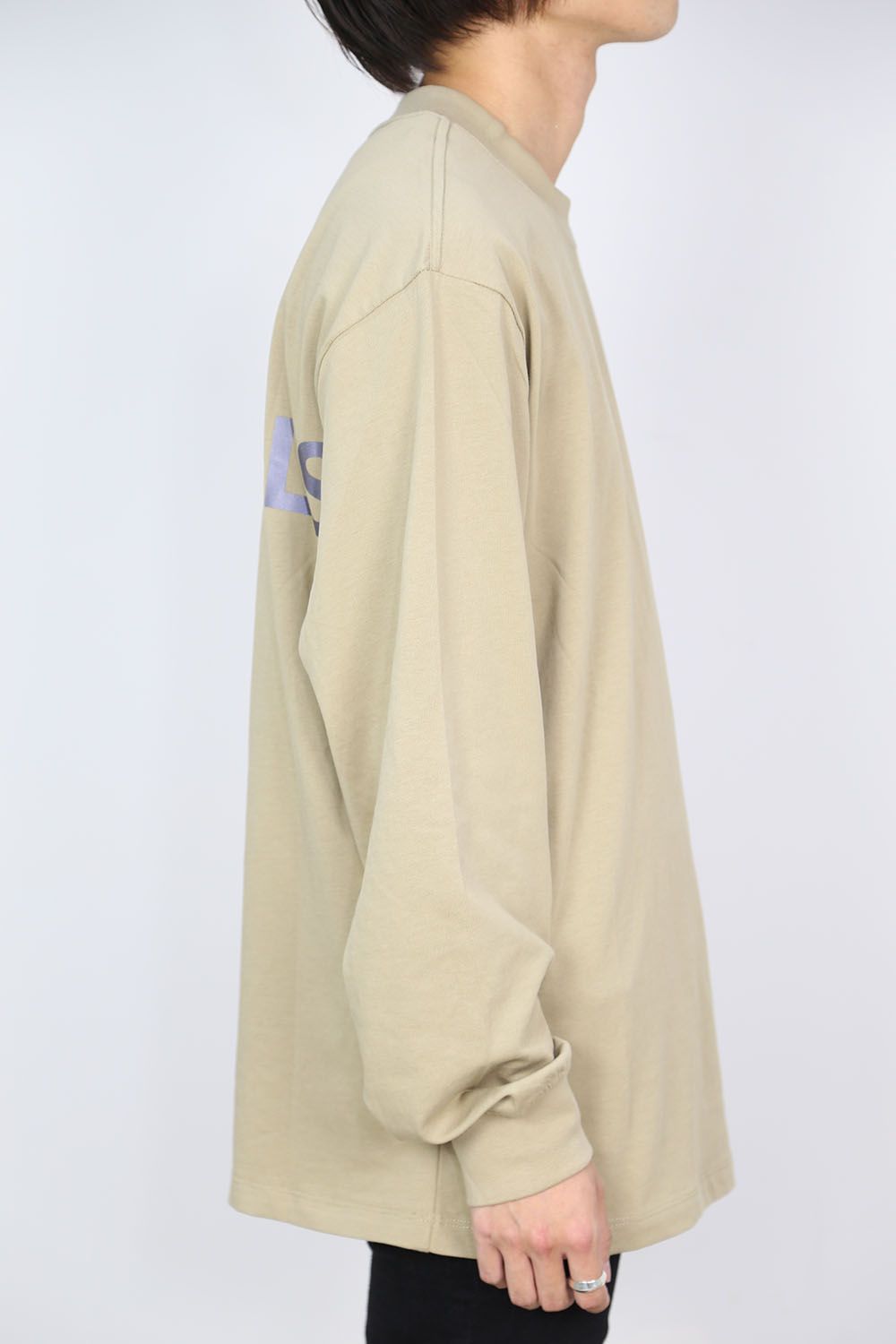 REFLECTOR LOGO L/S TEE / タン