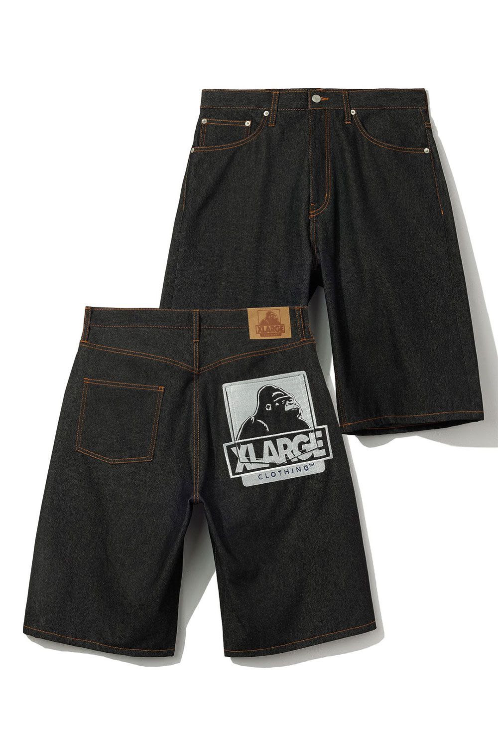 XLARGE - OG DENIM SHORT PANTS / ブラック | Tempt