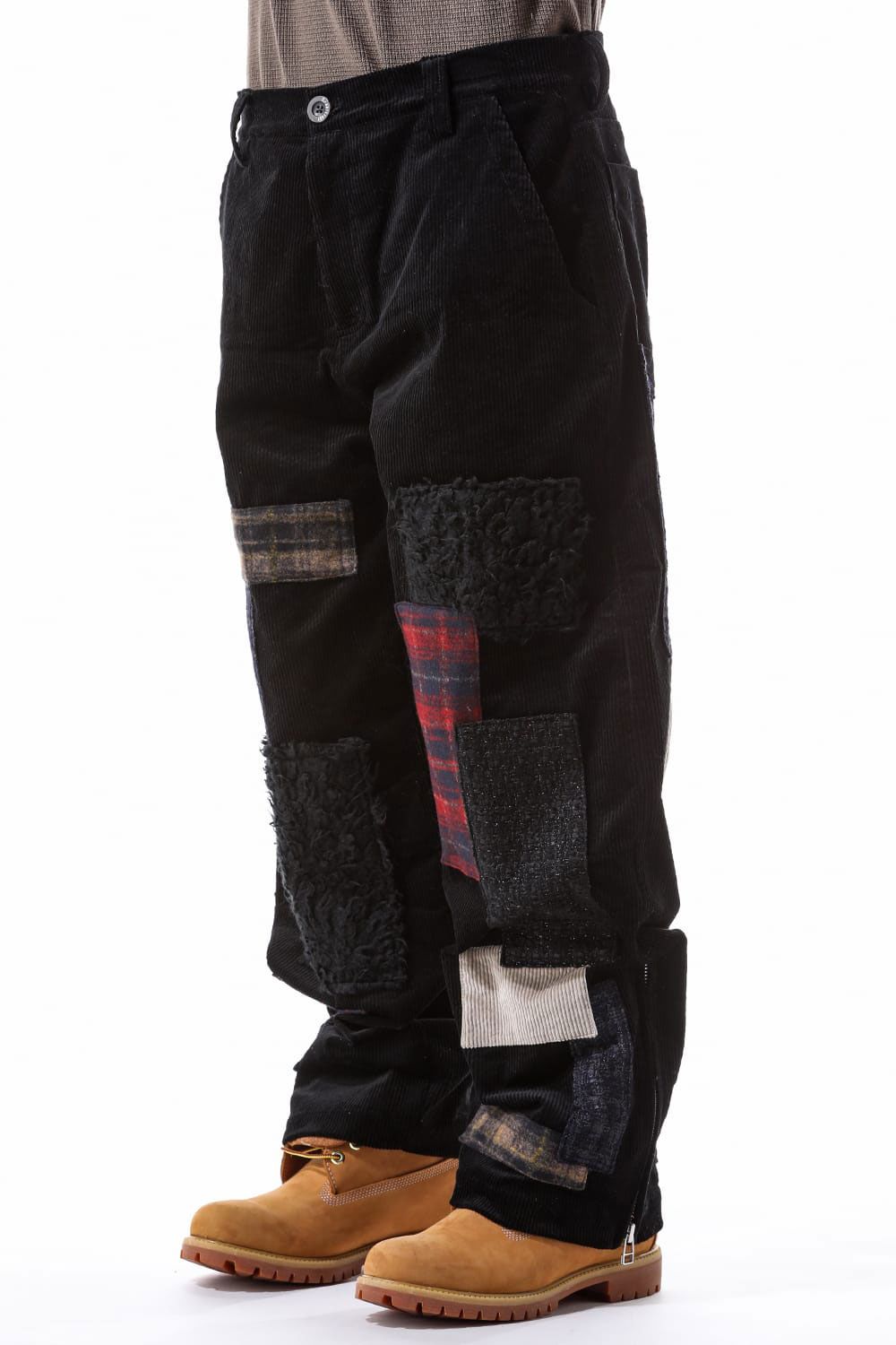 Patch Work Skater Pants