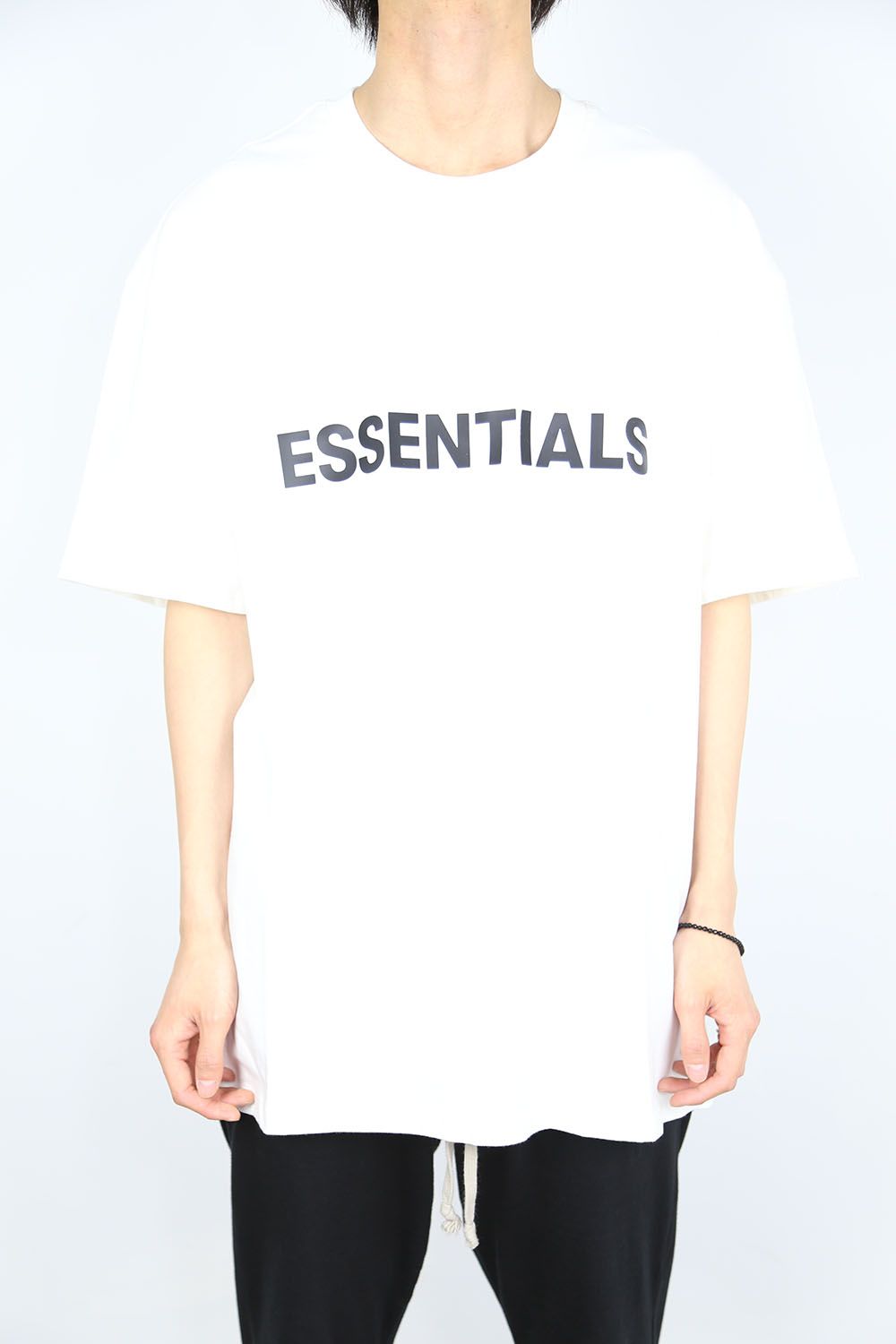 FRONT LOGO S/S TEE / ホワイト