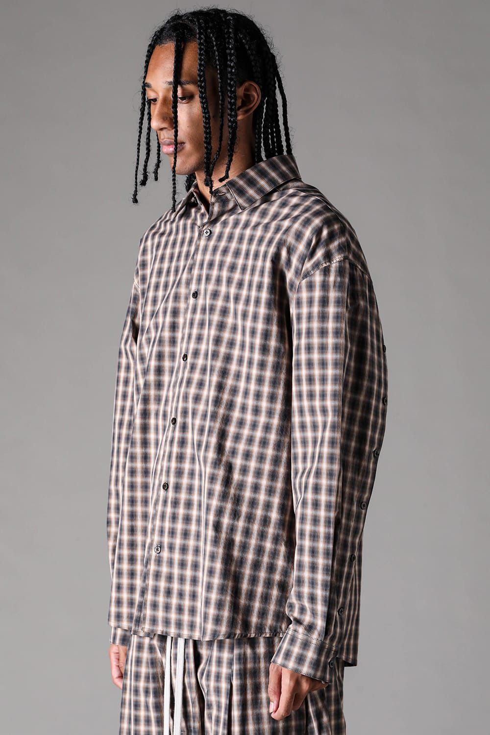 Plaid Back Button Shirts