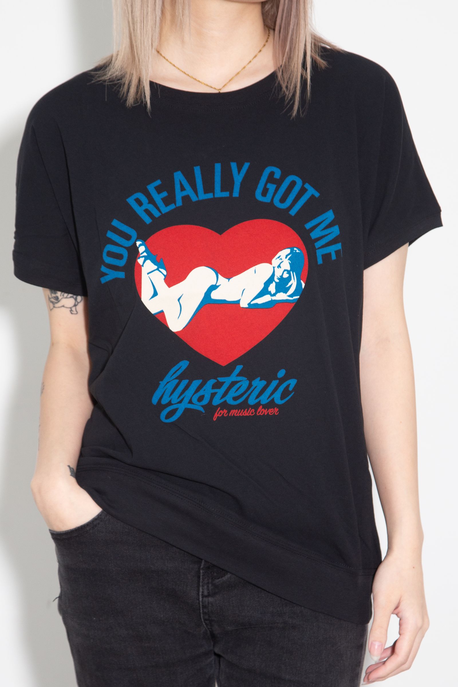 MUSIC LOVER Tシャツ / ブラック