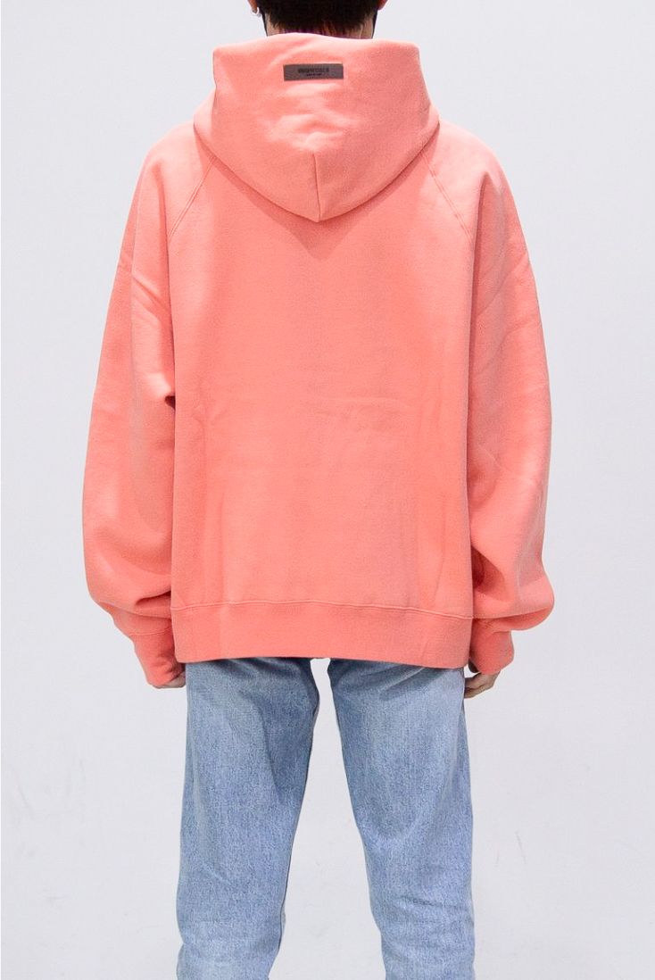 22FW FRONT LOGO SWEAT HOODIE / コーラル