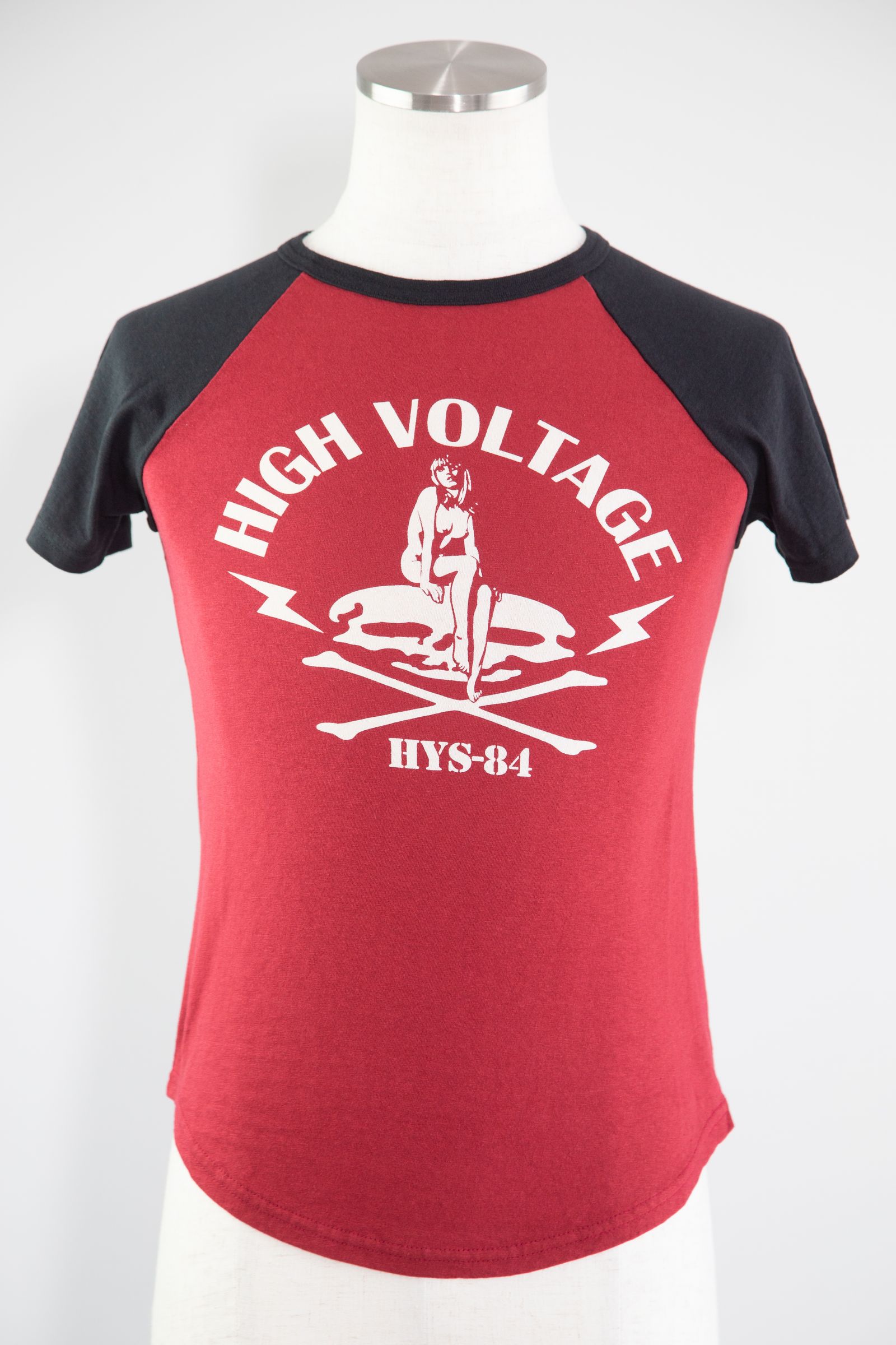HYSTERIC GLAMOUR - HIGH VOLTAGE Tシャツ / カーキ | Tempt