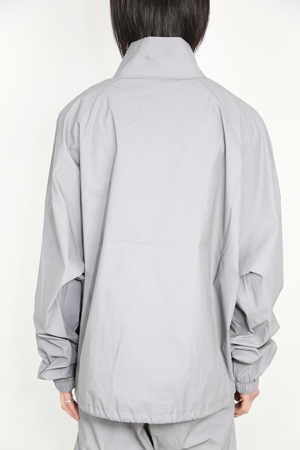 HALF ZIP TRACK JACKET / シルバー