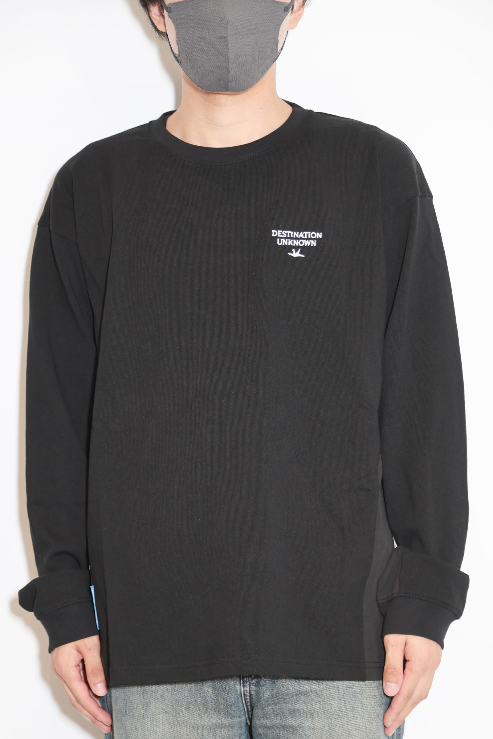 3D CUTTING L/S TEE II / ブラック