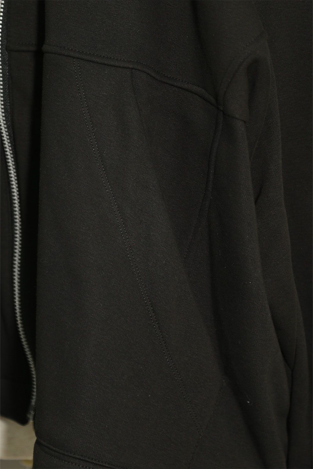 ボンバーヒートオーバーサイズジップフーディー / Bomber Heat ZIP Jumbo Hoodie / ブラック / ag-10056