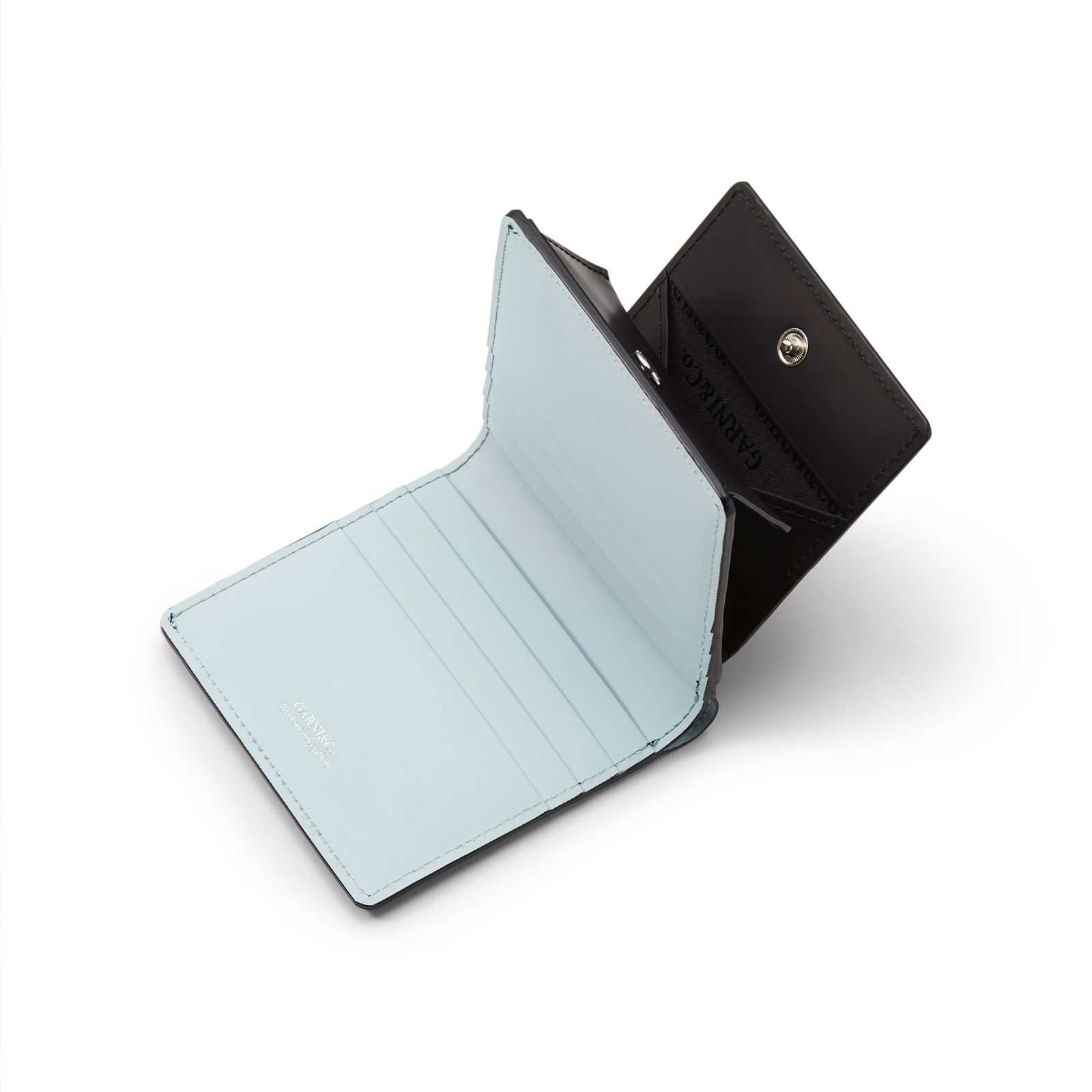 GARNI - Rubber Mini Fold Wallet / ブラック | Tempt