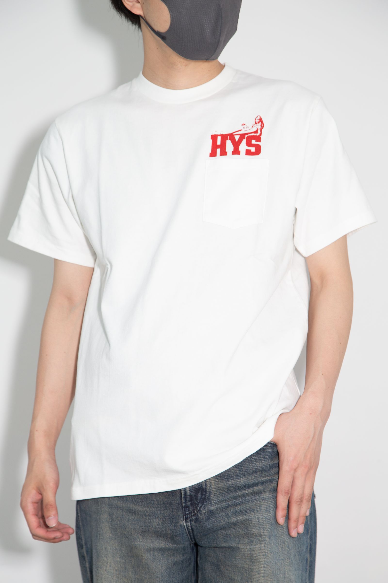 I WANT MORE HYS Tシャツ / ホワイト