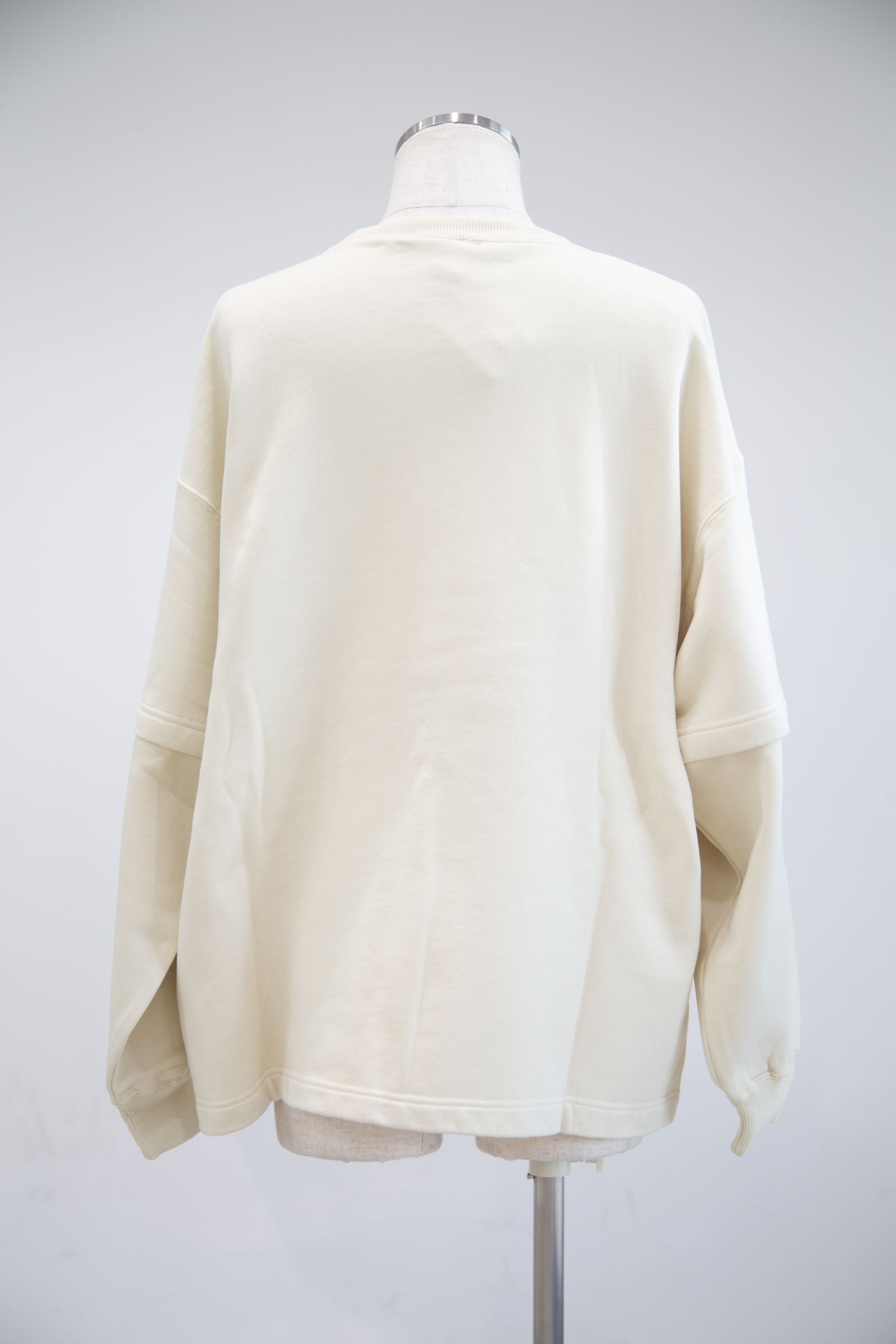 トップス XGIRL PLUMP LOGO LAYERED SWEAT TOP X-girl - [ラスト1点 サイズM] PLUMP LOGO LAYERED SWEAT TOP